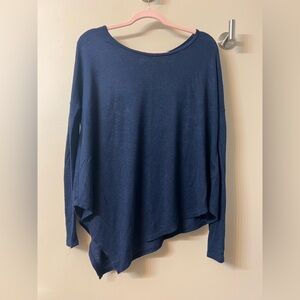 Hollister navy blue blouse. Size xs/small